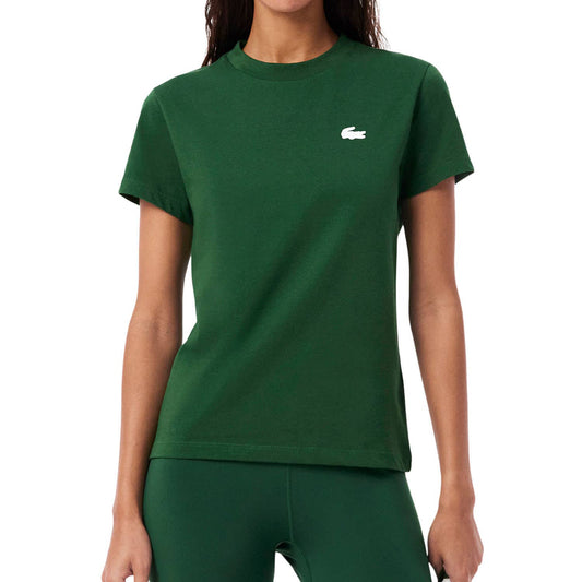 CAMISETA LACOSTE CORE PERFORMANCE MUJER VERDE