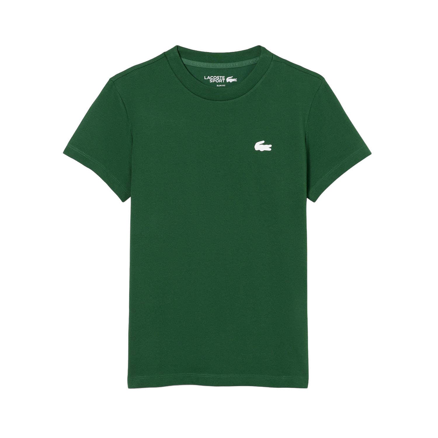 CAMISETA LACOSTE CORE PERFORMANCE MUJER VERDE