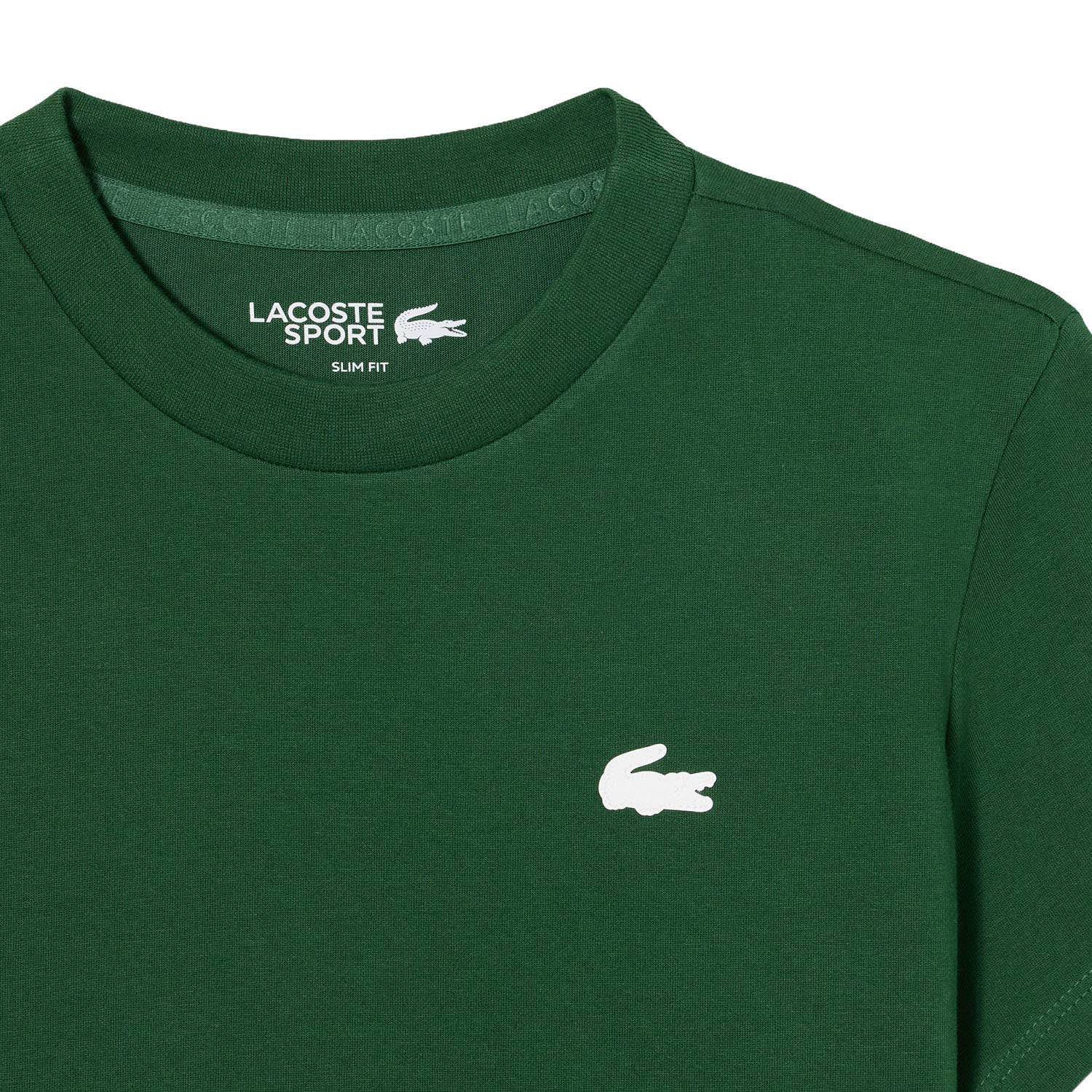 CAMISETA LACOSTE CORE PERFORMANCE MUJER VERDE