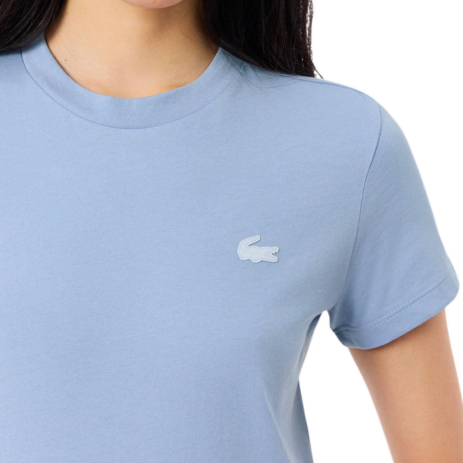 CAMISETA LACOSTE CORE PERFORMANCE MUJER AZUL