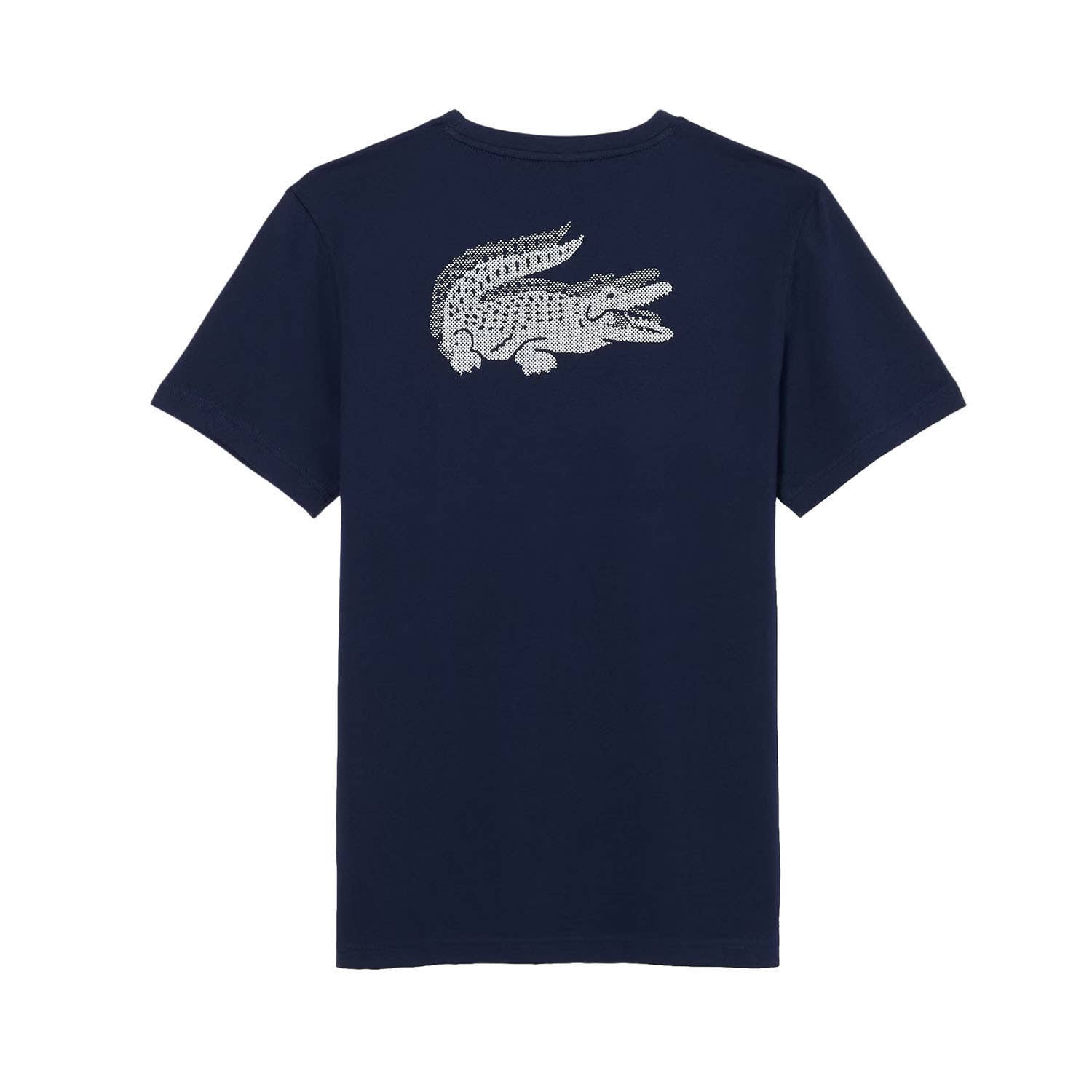 CAMISETA LACOSTE CORE PERFORMANCE ULTRA DRY AZUL MARINO