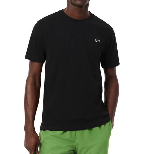 CAMISETA LACOSTE CORE PERFORMANCE ULTRA DRY NEGRO