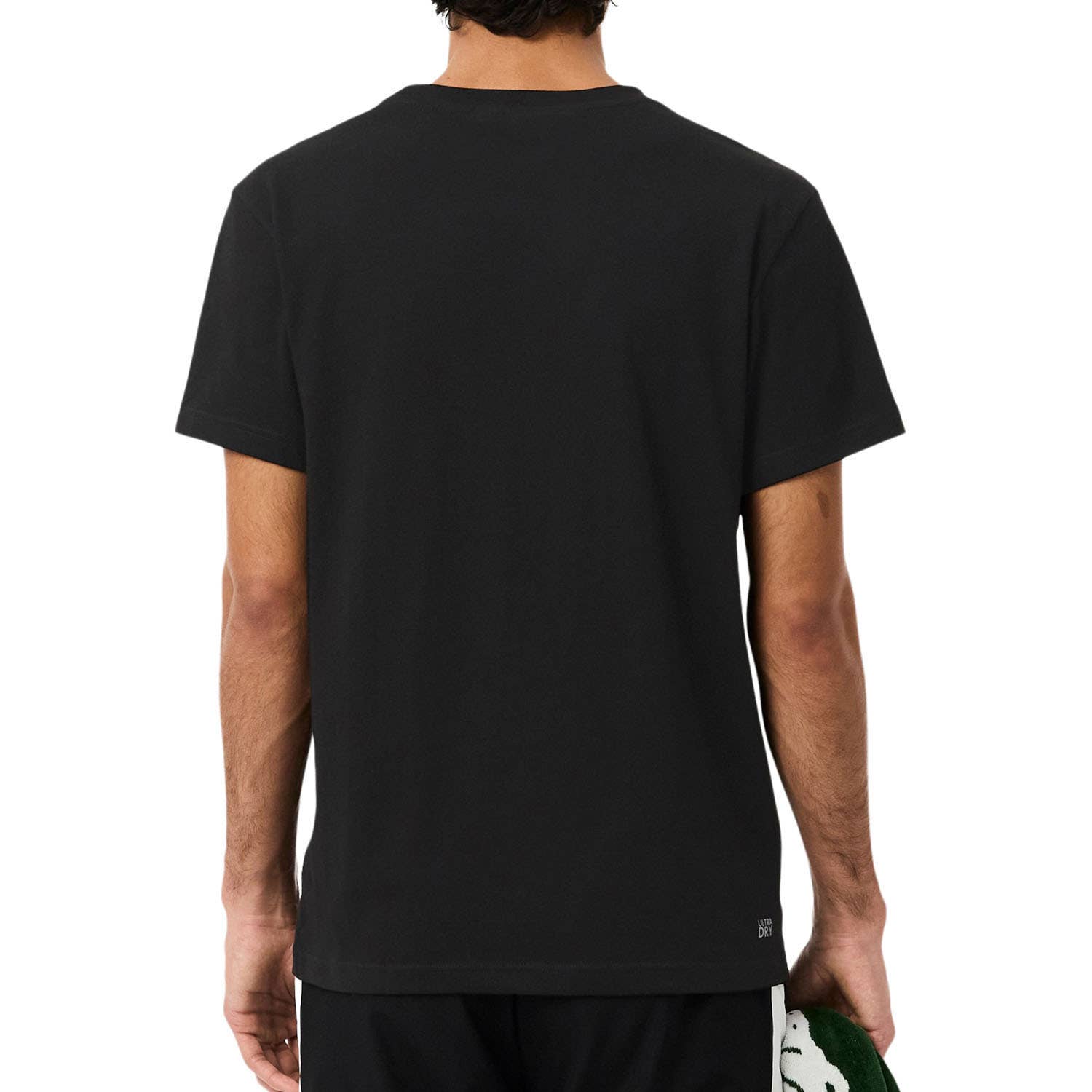 CAMISETA LACOSTE CORE PERFORMANCE NEGRO/BLANCO