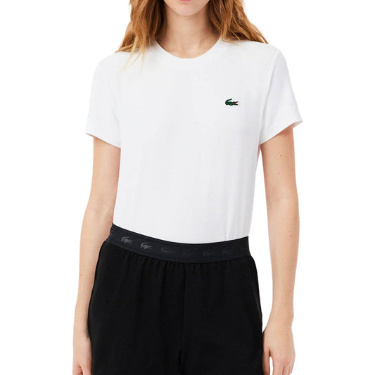 CAMISETA LACOSTE ESSENTIALS MUJER BLANCO