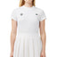 CAMISETA LACOSTE ROLAND GARROS COLLECTION MUJER BLANCO