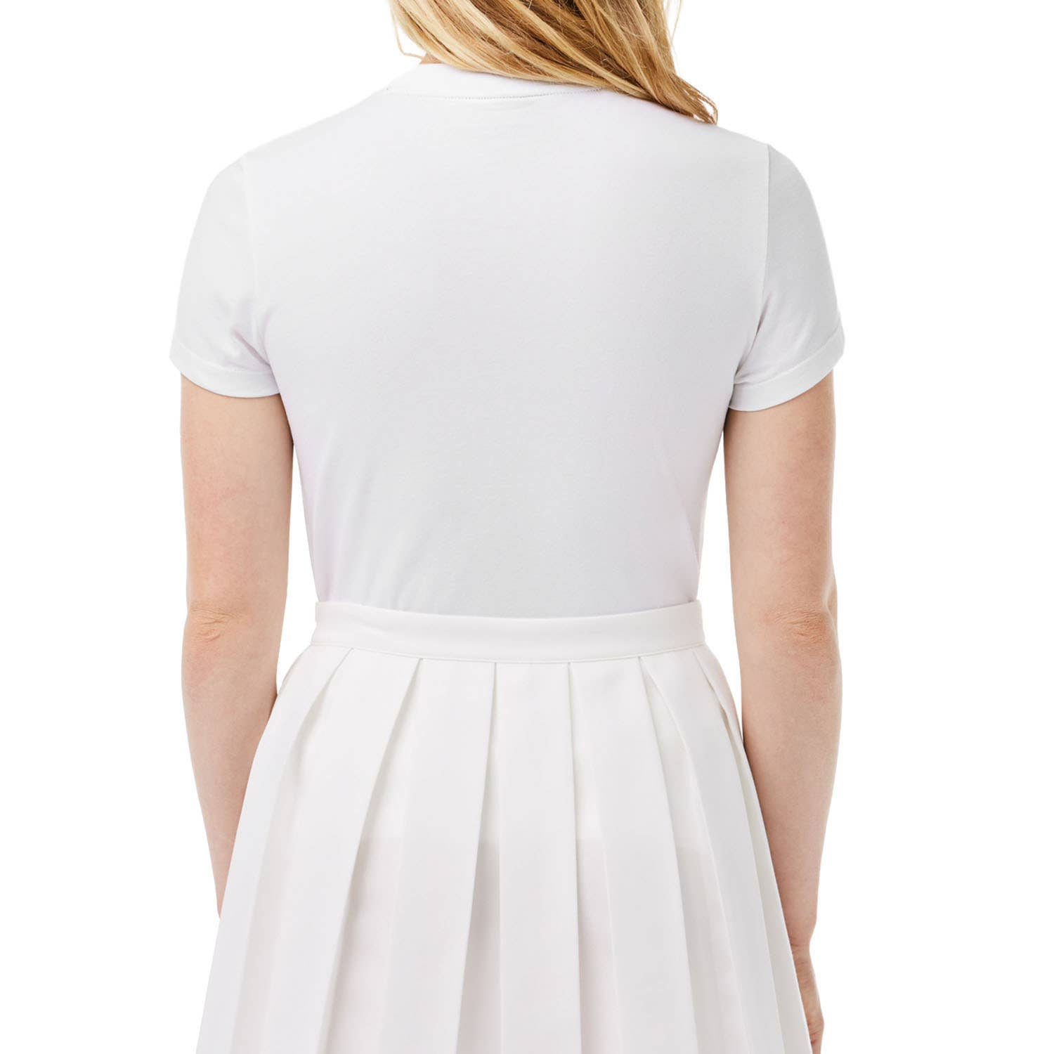 CAMISETA LACOSTE ROLAND GARROS COLLECTION MUJER BLANCO