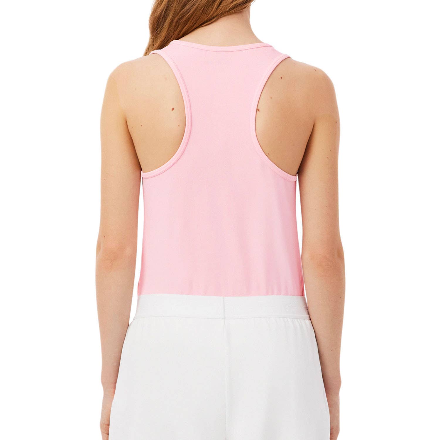 CAMISETA TIRANTES LACOSTE ESSENTIALS MUJER ROSA