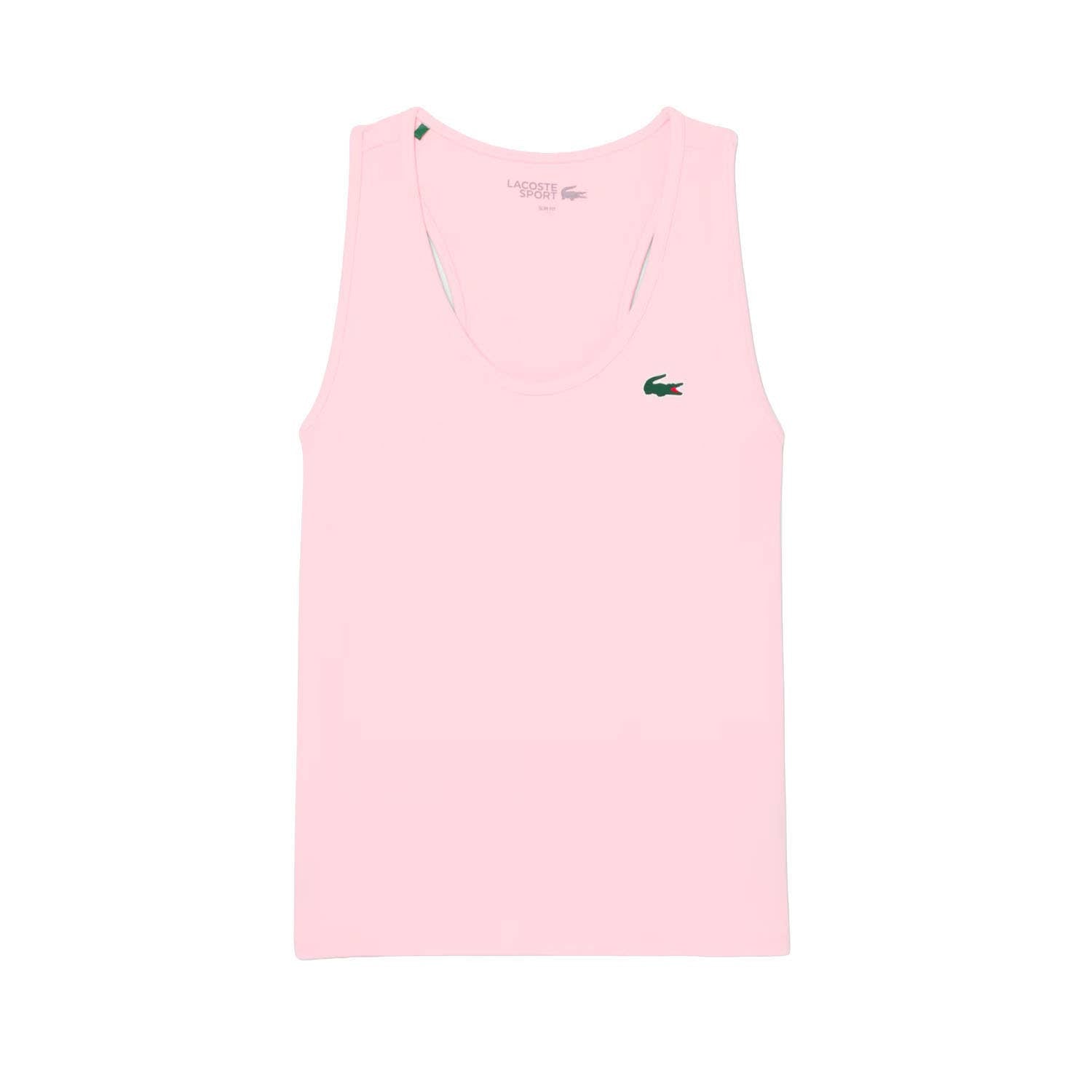 CAMISETA TIRANTES LACOSTE ESSENTIALS MUJER ROSA