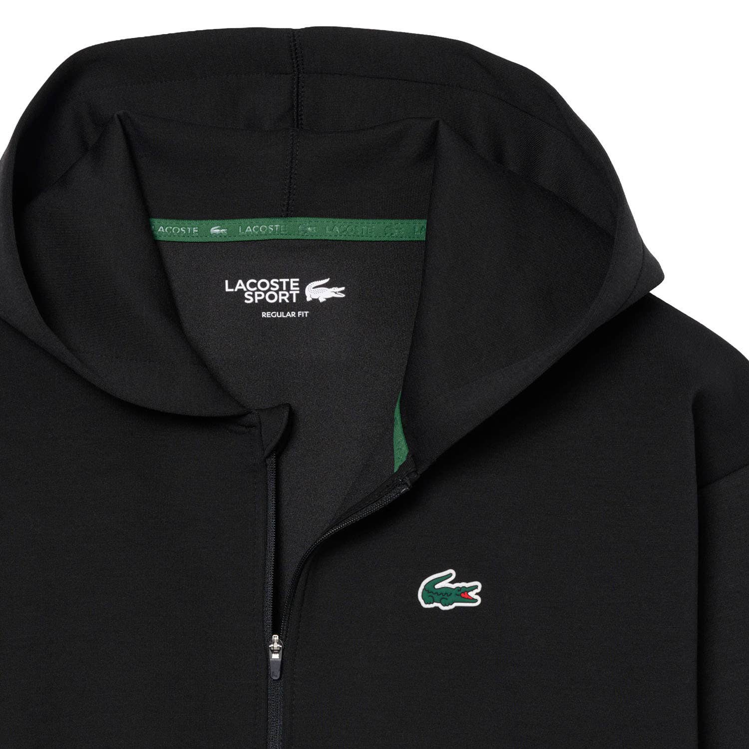 CHAQUETA LACOSTE CORE PERFORMANCE MUJER NEGRO