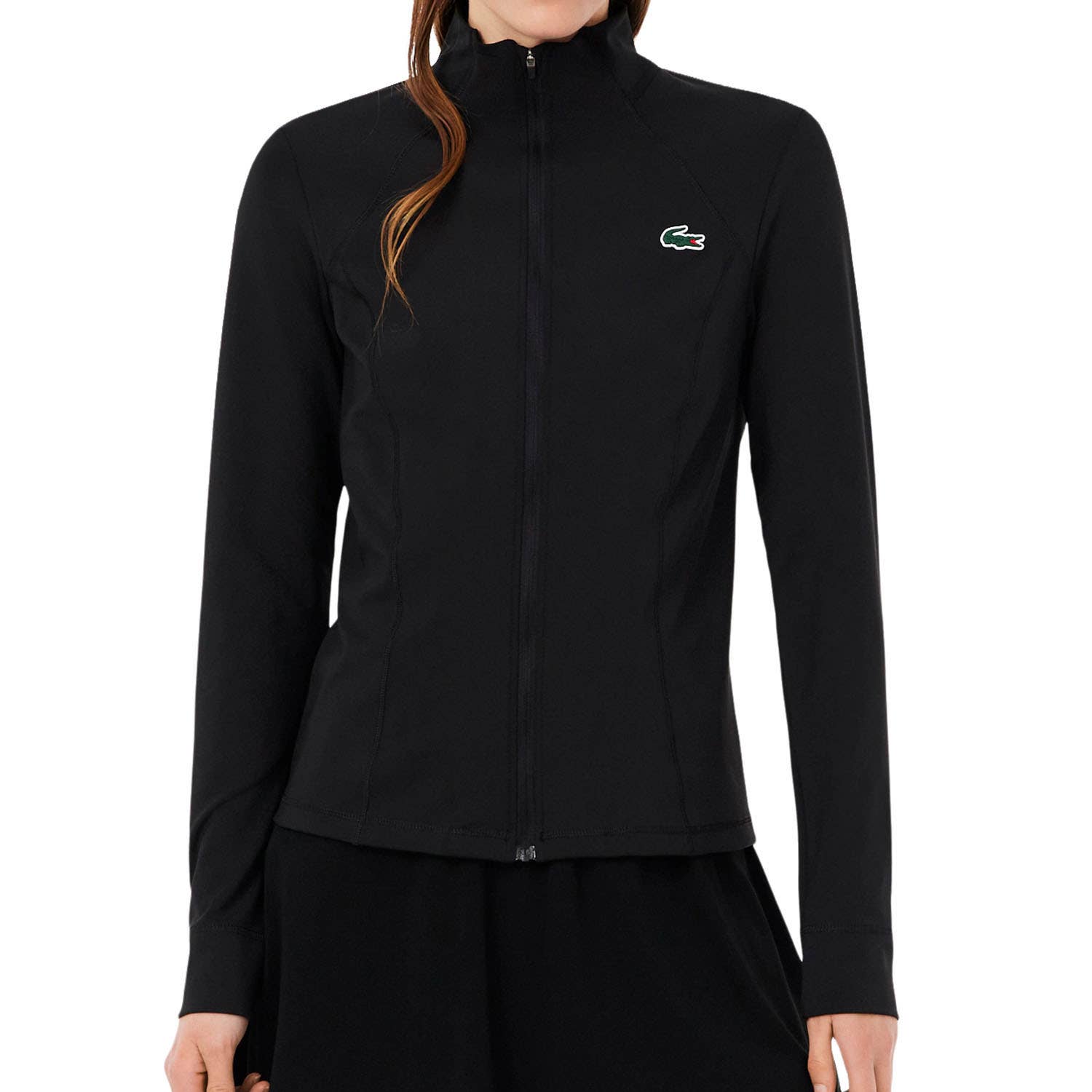 CHAQUETA LACOSTE ESSENTIALS MUJER NEGRO