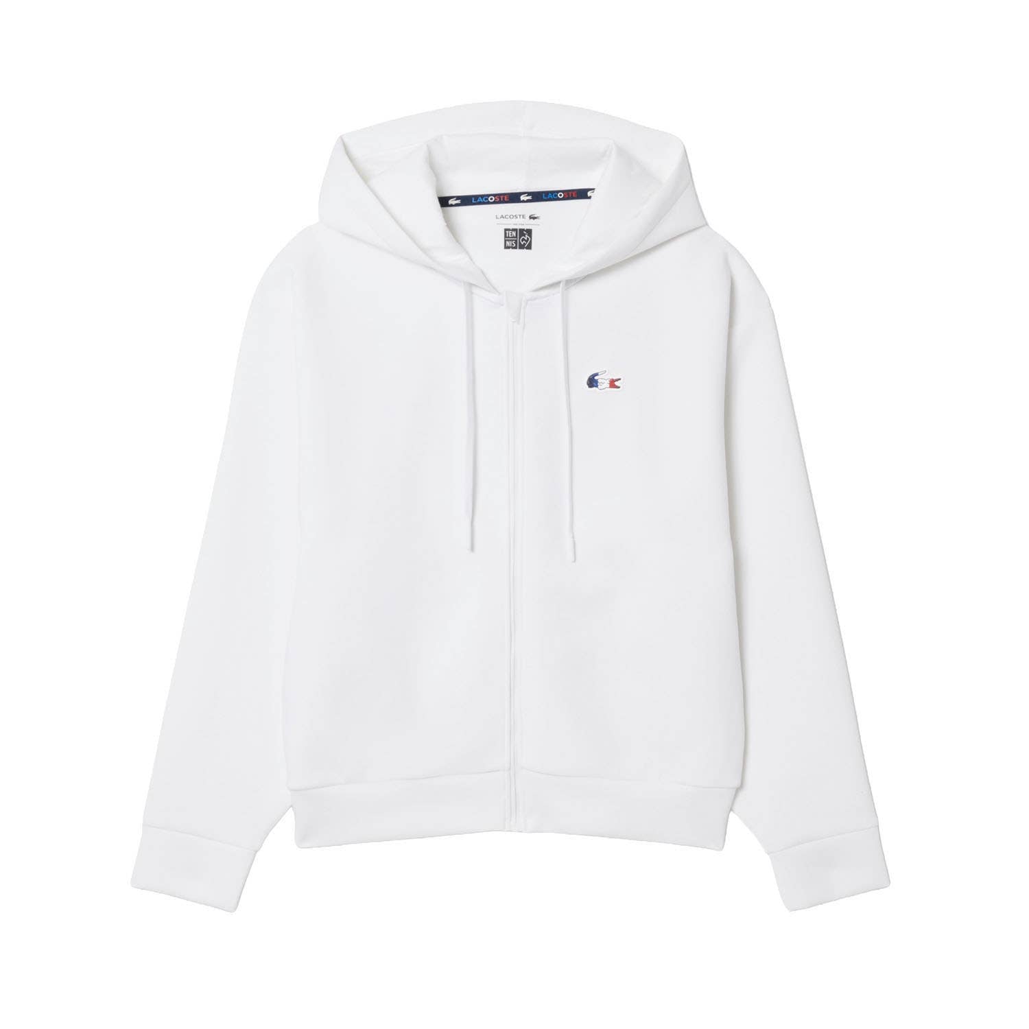 CHAQUETA LACOSTE COLECCIÓN EQUIPO FRANCÉS MUJER BLANCO