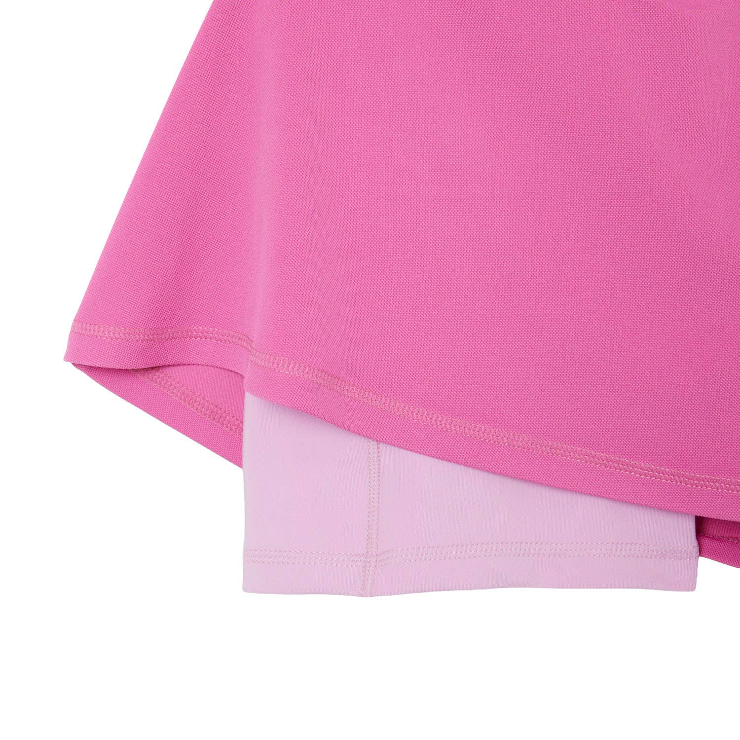 FALDA LACOSTE ESSENTIALS MUJER FUCSIA