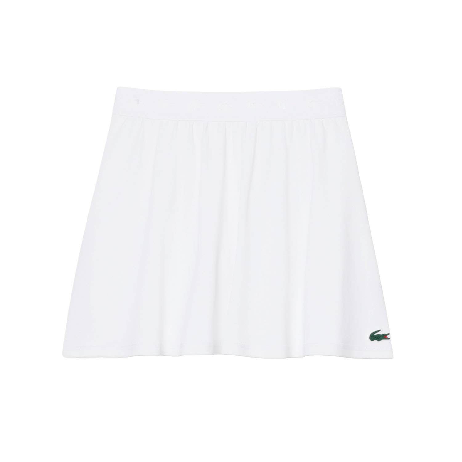 FALDA LACOSTE ESSENTIALS MUJER BLANCO
