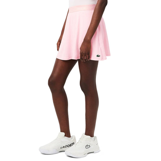 FALDA LACOSTE ESSENTIALS MUJER ROSA