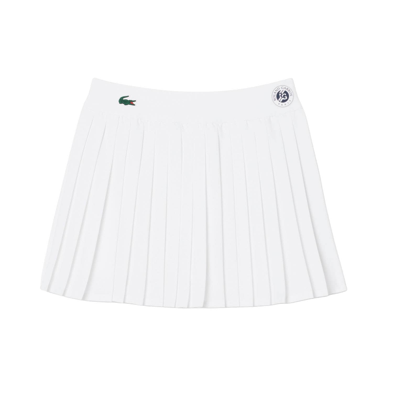 FALDA LACOSTE ROLAND GARROS COLLECTION MUJER BLANCO