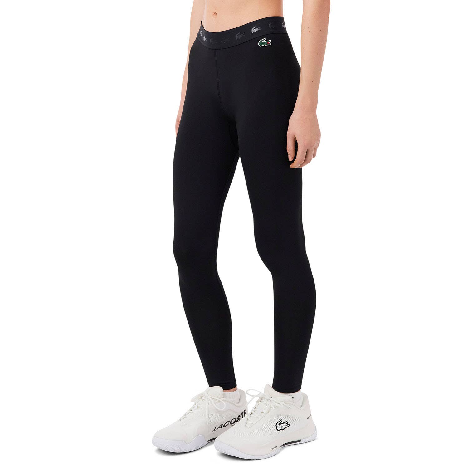MALLAS LACOSTE ESSENTIALS ULTRA DRY MUJER NEGRO
