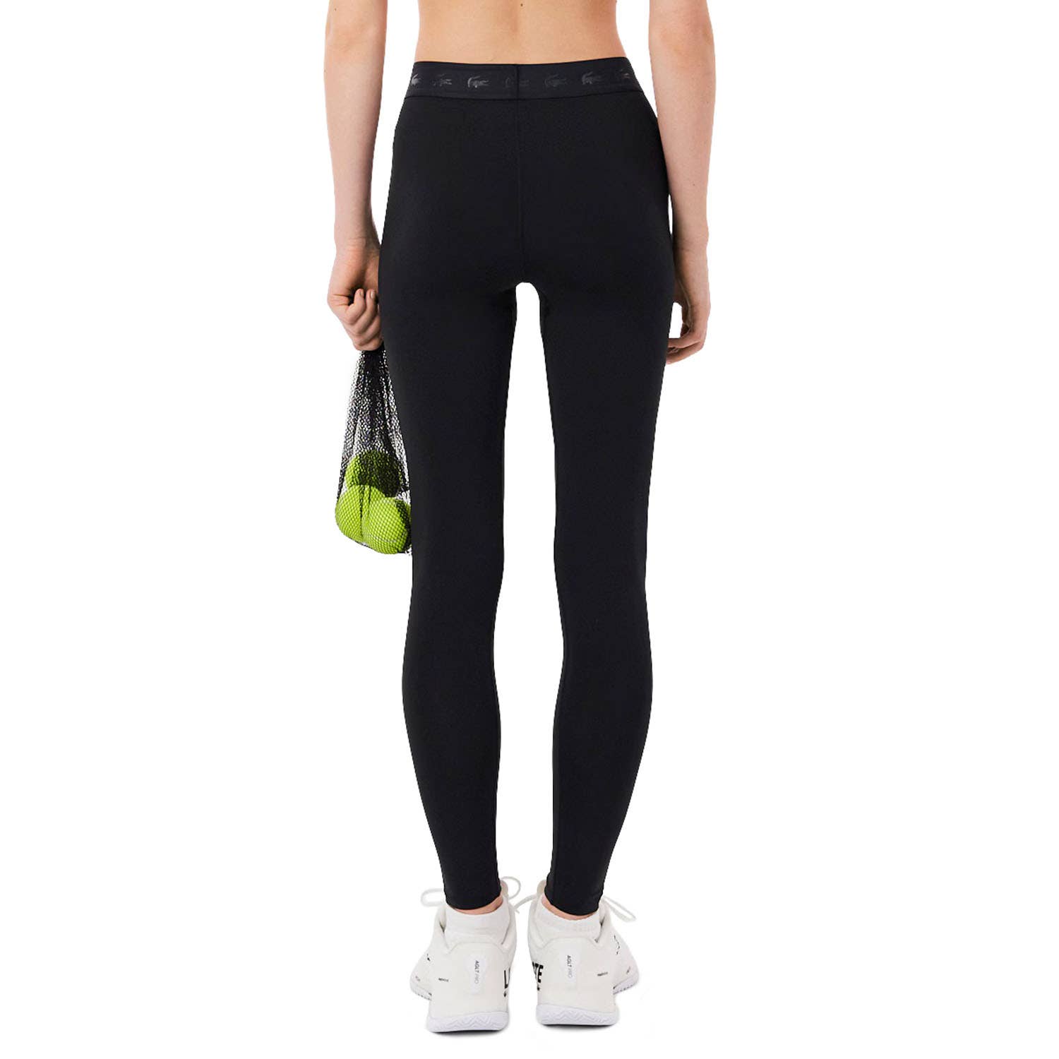 MALLAS LACOSTE ESSENTIALS ULTRA DRY MUJER NEGRO