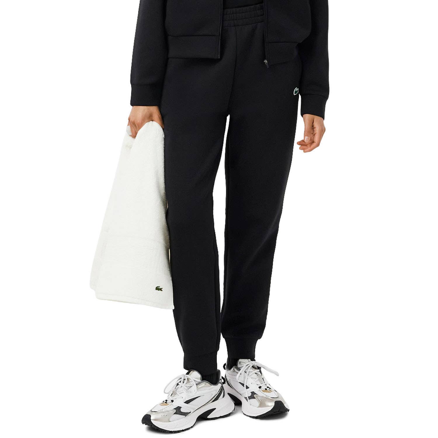PANTALÓN LACOSTE CORE PERFORMANCE XF0189 MUJER NEGRO