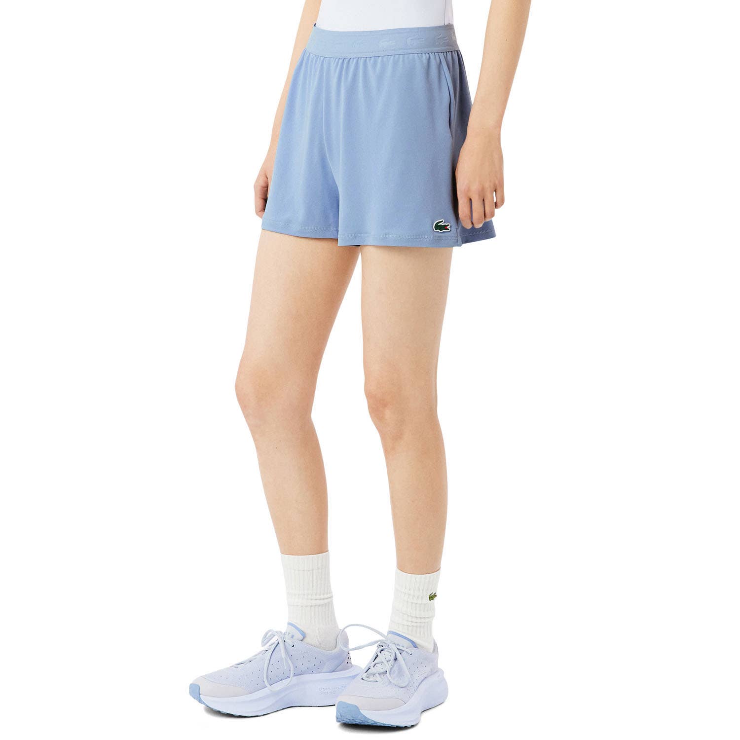 PANTALÓN LACOSTE ESSENTIALS ULTRA DRY MUJER AZUL