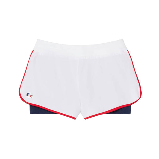 PANTALÓN LACOSTE FRENCH TEAM COLLECTION MUJER BLANCO