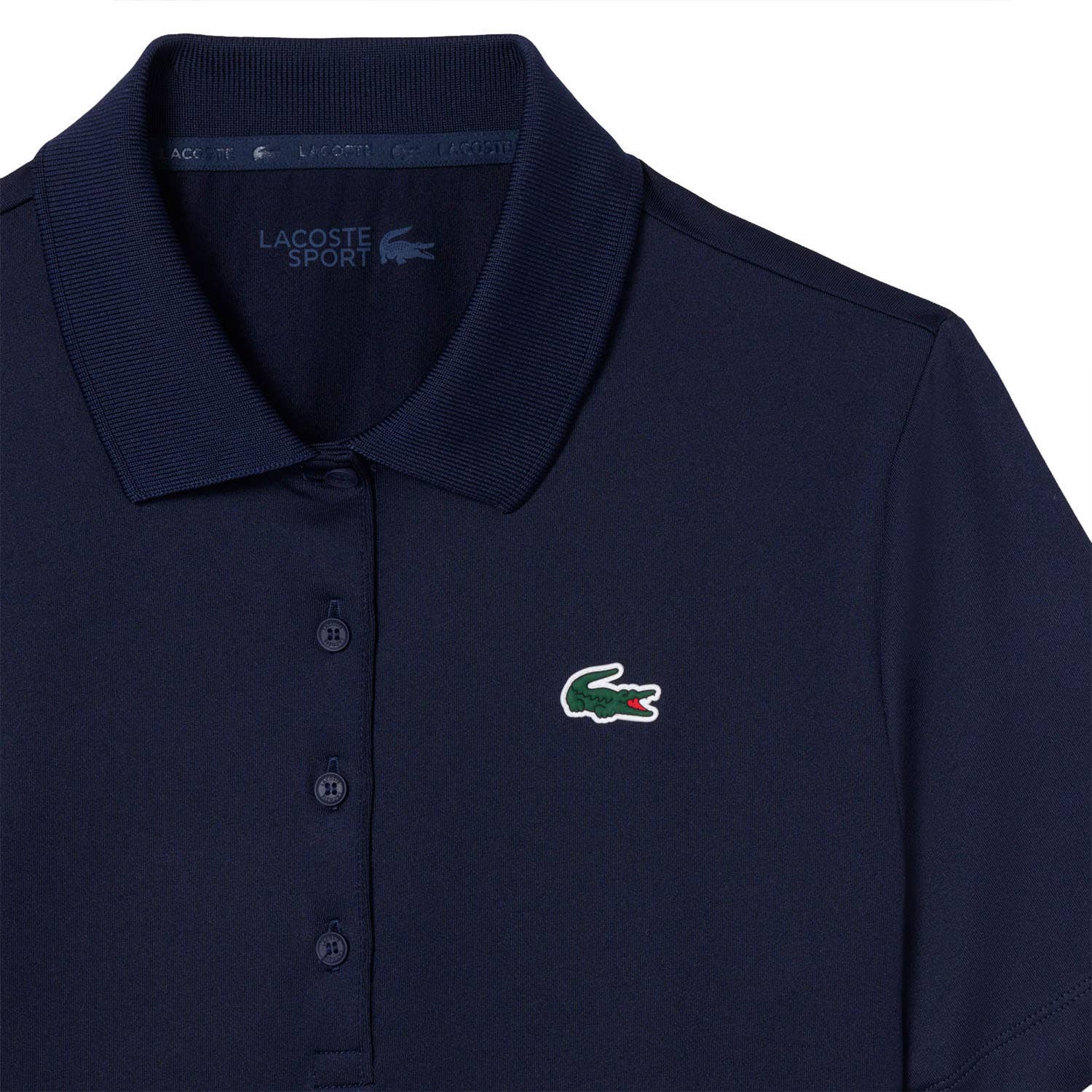 POLO LACOSTE CORE PERFORMANCE MUJER AZUL MARINO