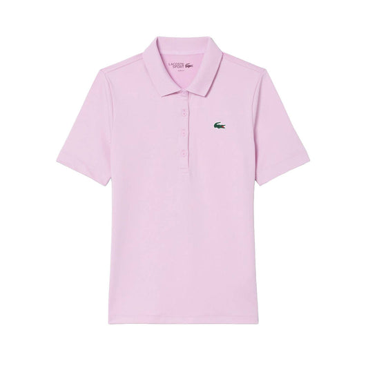 POLO LACOSTE CORE PERFORMANCE MUJER ROSA