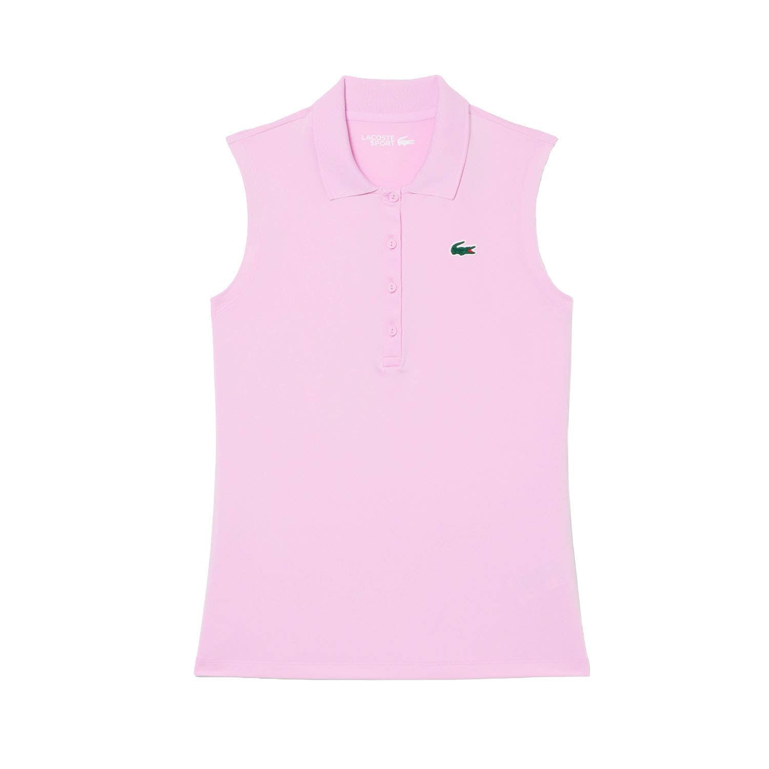 POLO SIN MANGAS LACOSTE CORE PERFORMANCE MUJER