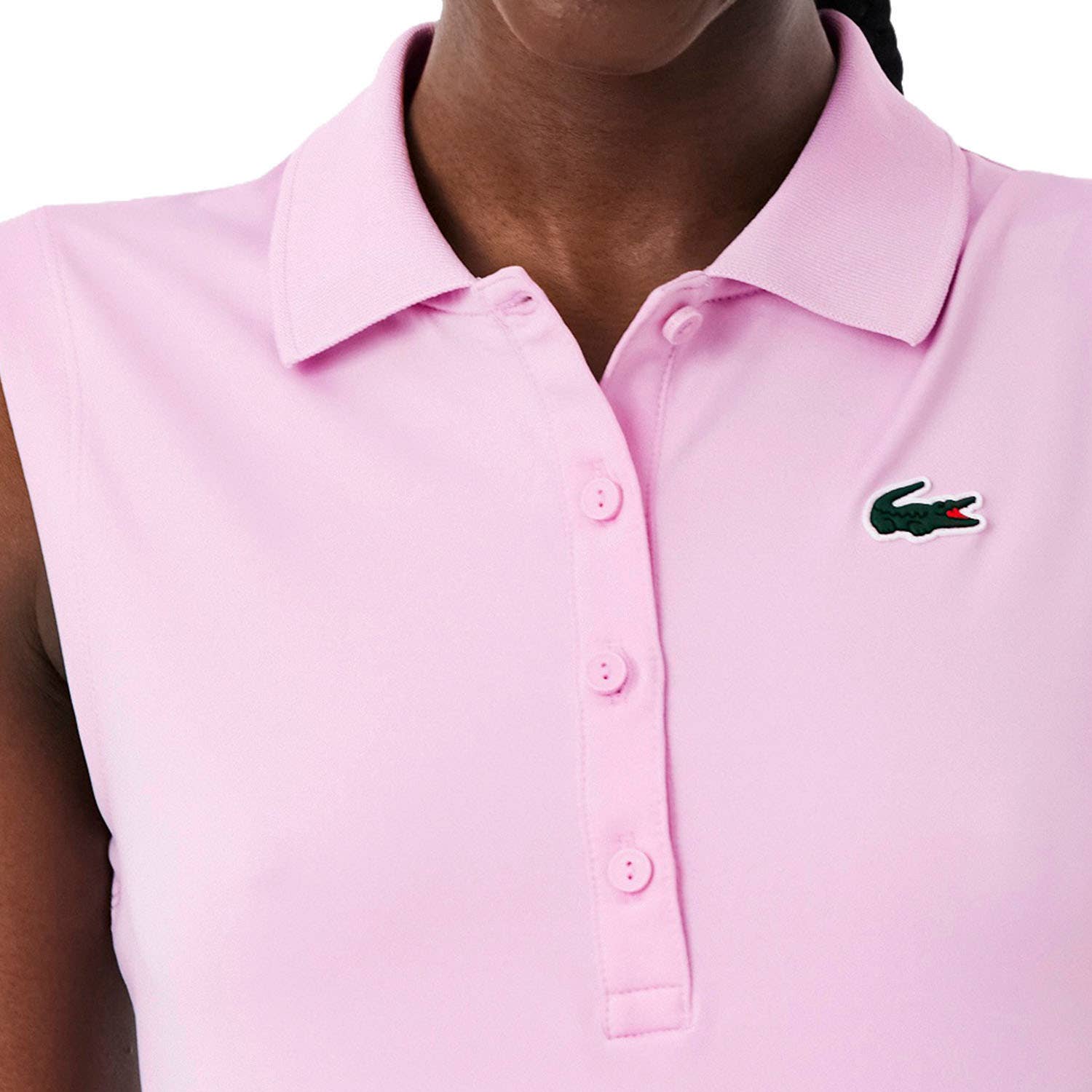 POLO SIN MANGAS LACOSTE CORE PERFORMANCE MUJER