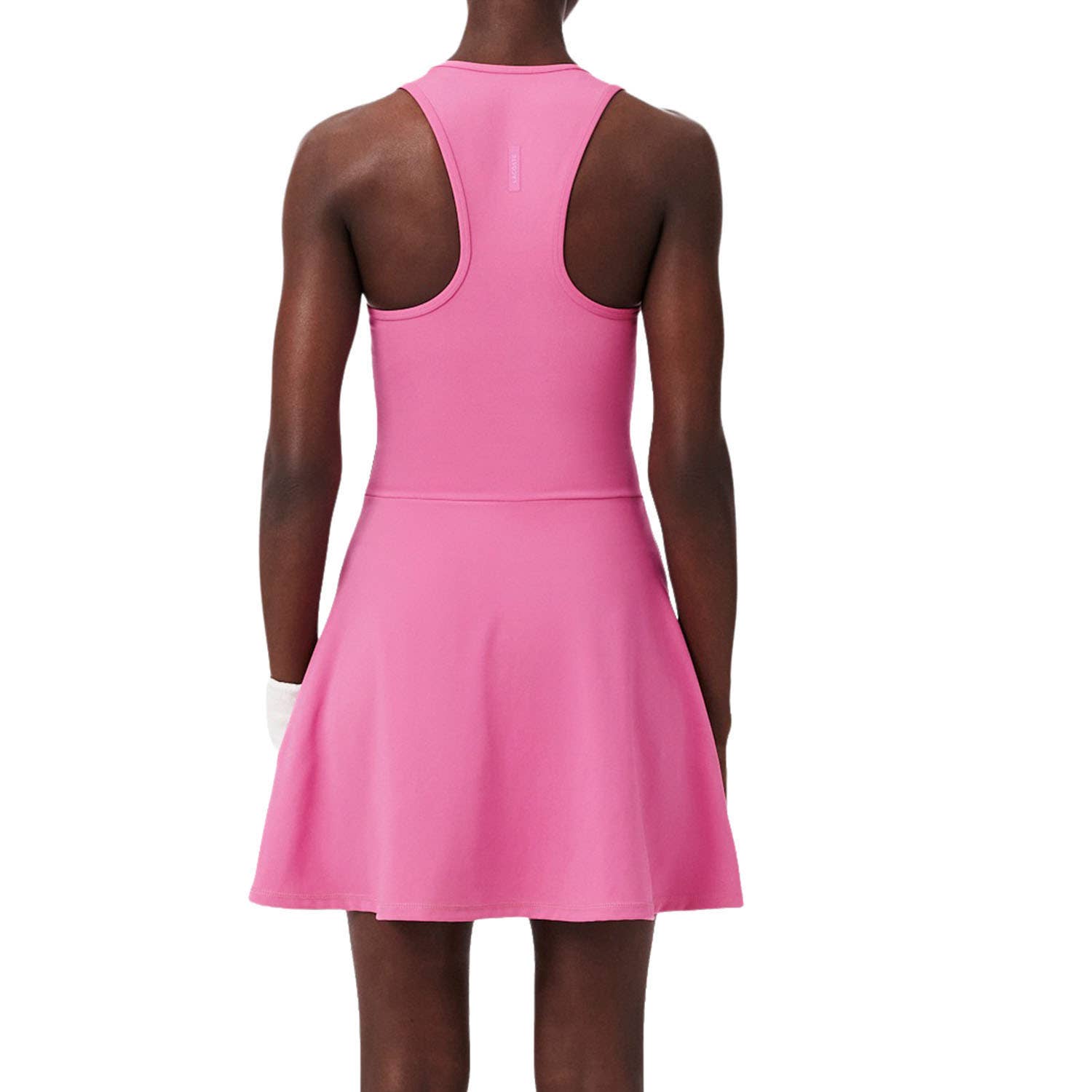 VESTIDO LACOSTE ESSENTIALS ULTRA DRY MUJER FUCSIA