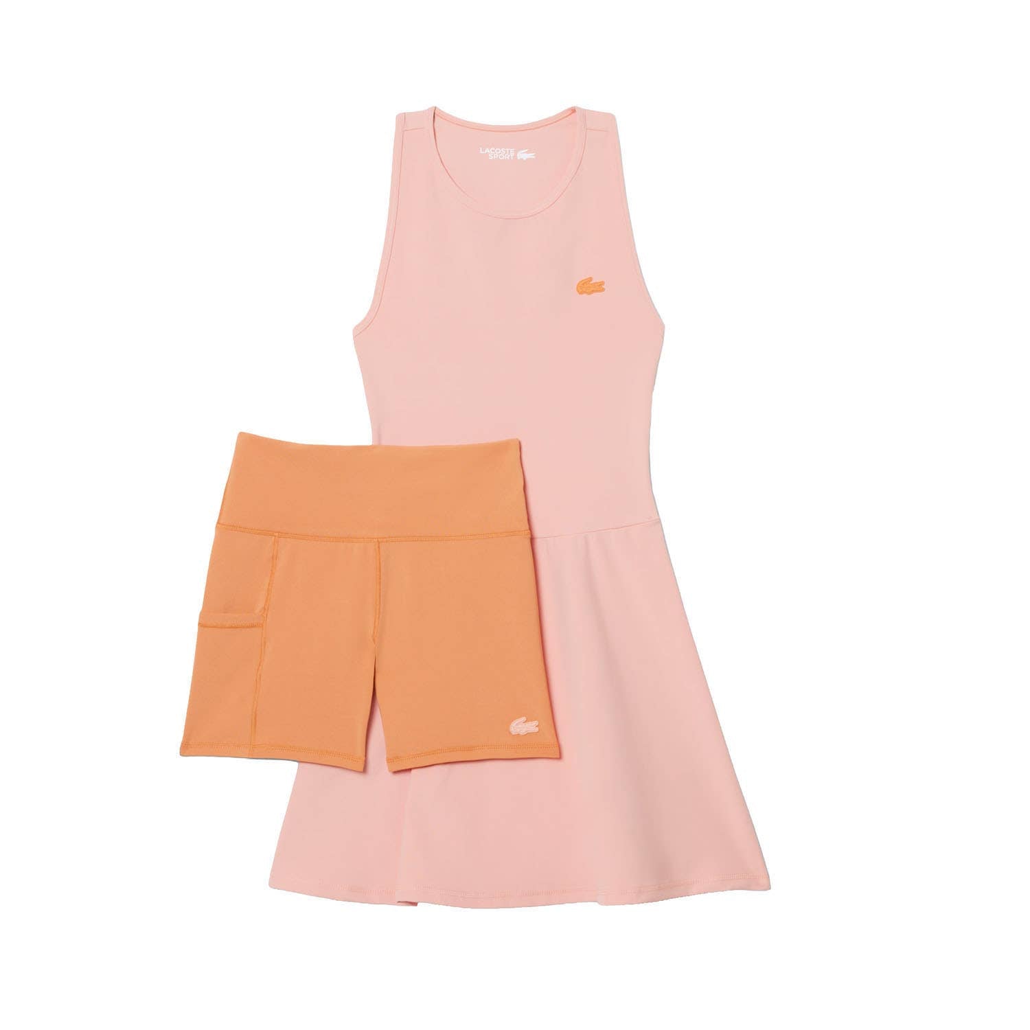 VESTIDO LACOSTE ESSENTIALS ULTRA DRY MUJER VARIADO