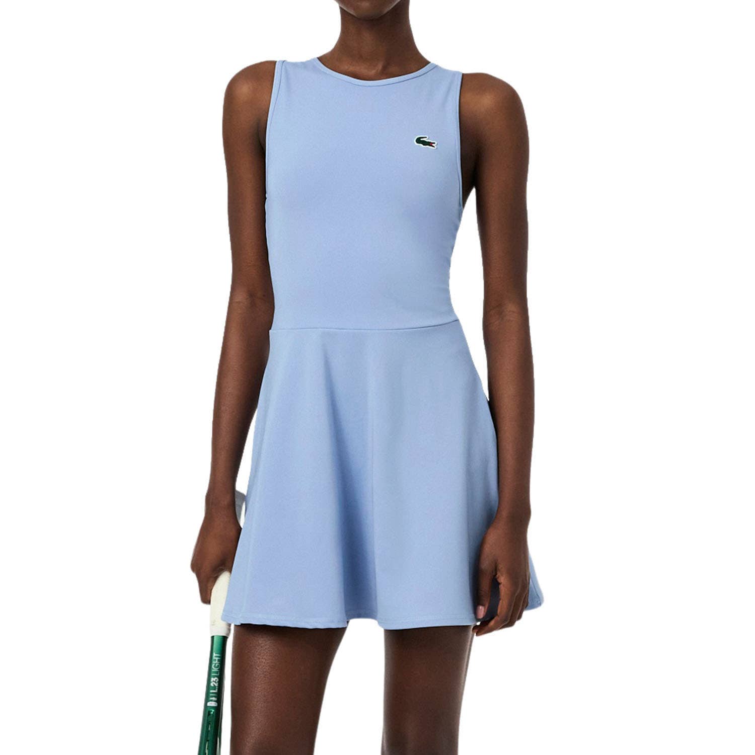 VESTIDO LACOSTE ESSENTIALS ULTRA DRY MUJER AZUL
