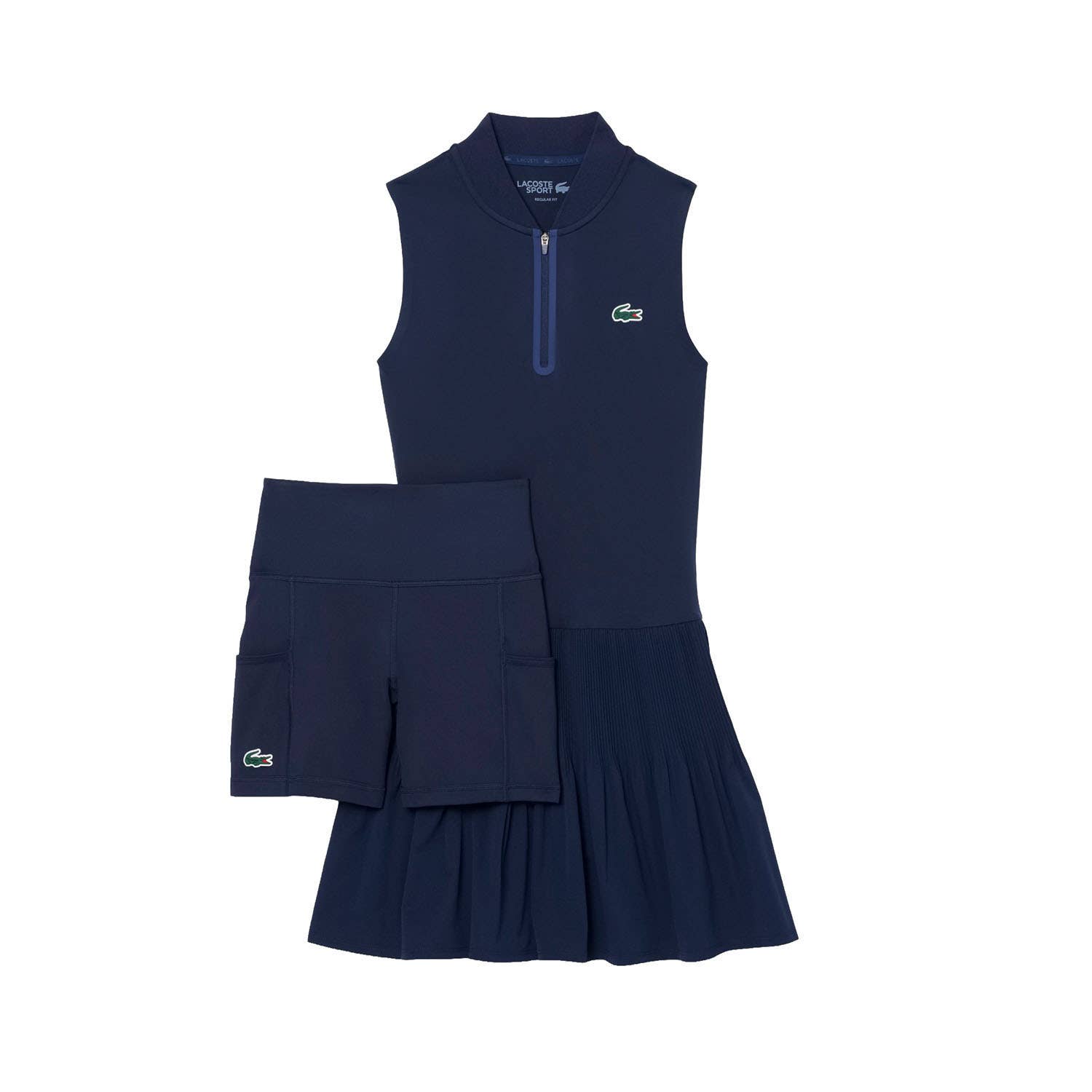 VESTIDO LACOSTE PLAYERS COLLECTION EF0151 AZUL MARINO