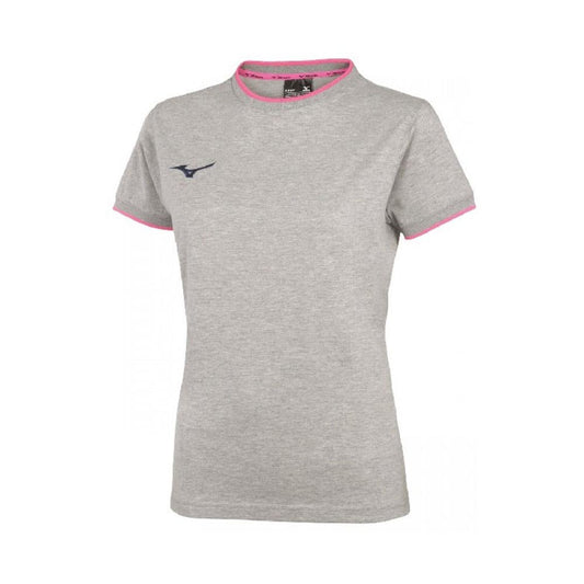 CAMISETA MIZUNO TEAM MUJER GRIS