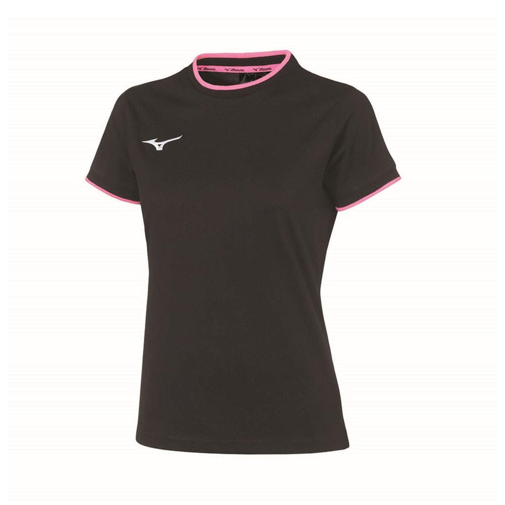 CAMISETA MIZUNO TEAM MUJER NEGRO/ROSA