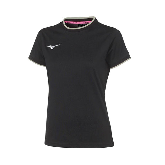 CAMISETA MIZUNO TEAM MUJER NEGRO