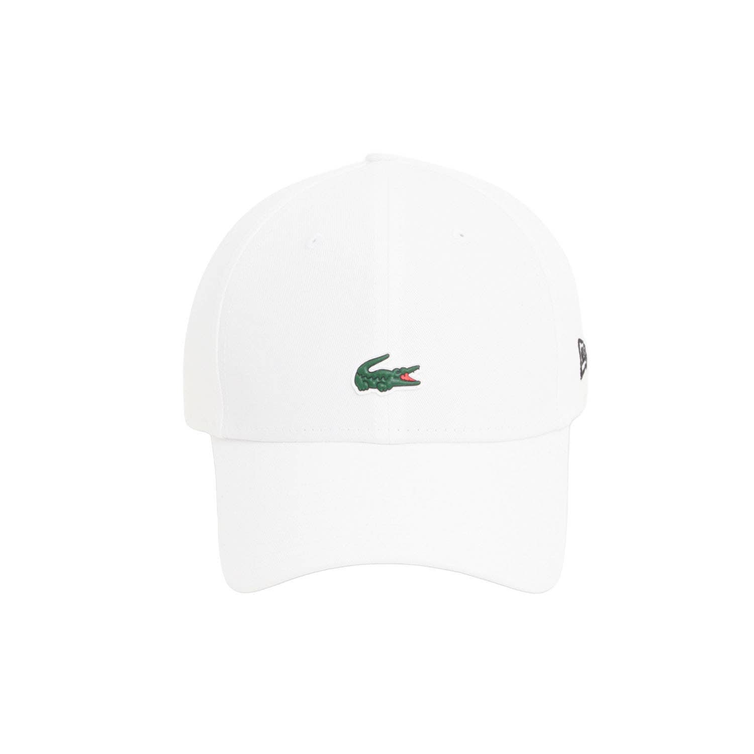 GORRA LACOSTE X NEW ERA BLANCO