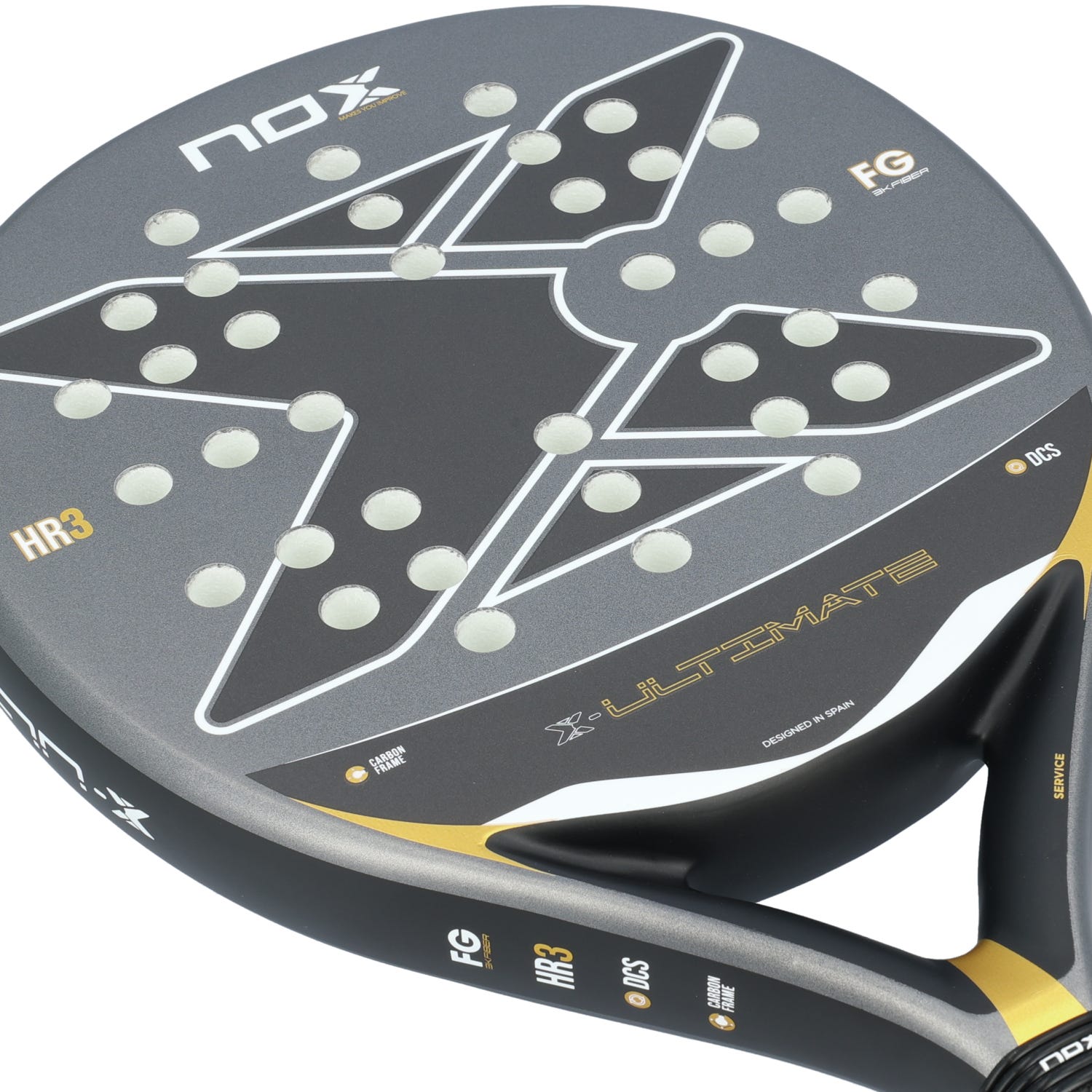 NOX ULTIMATE GRIS/DORADO