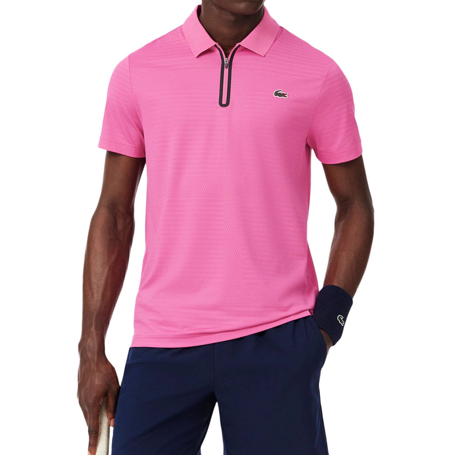 POLO LACOSTE PLAYERS COLLECTION ULTRA DRY FUCSIA