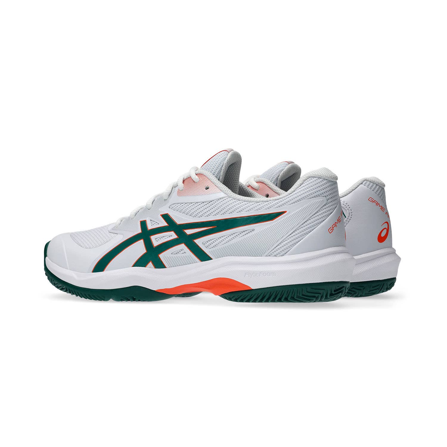 ASICS GAME FF PADEL BLANCO/VERDE 1041A493