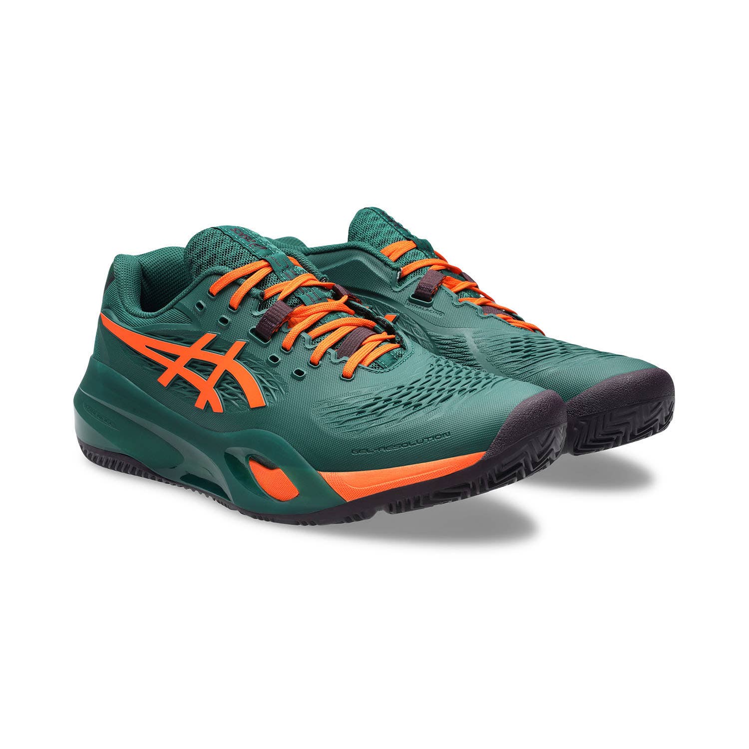 ASICS GEL-RESOLUTION X PADEL VERDE/NARANJA 1041A492