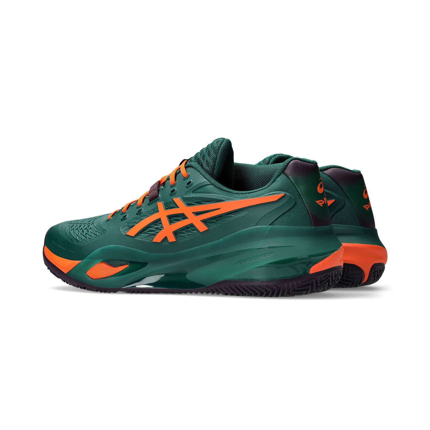 ASICS GEL-RESOLUTION X PADEL VERDE/NARANJA 1041A492