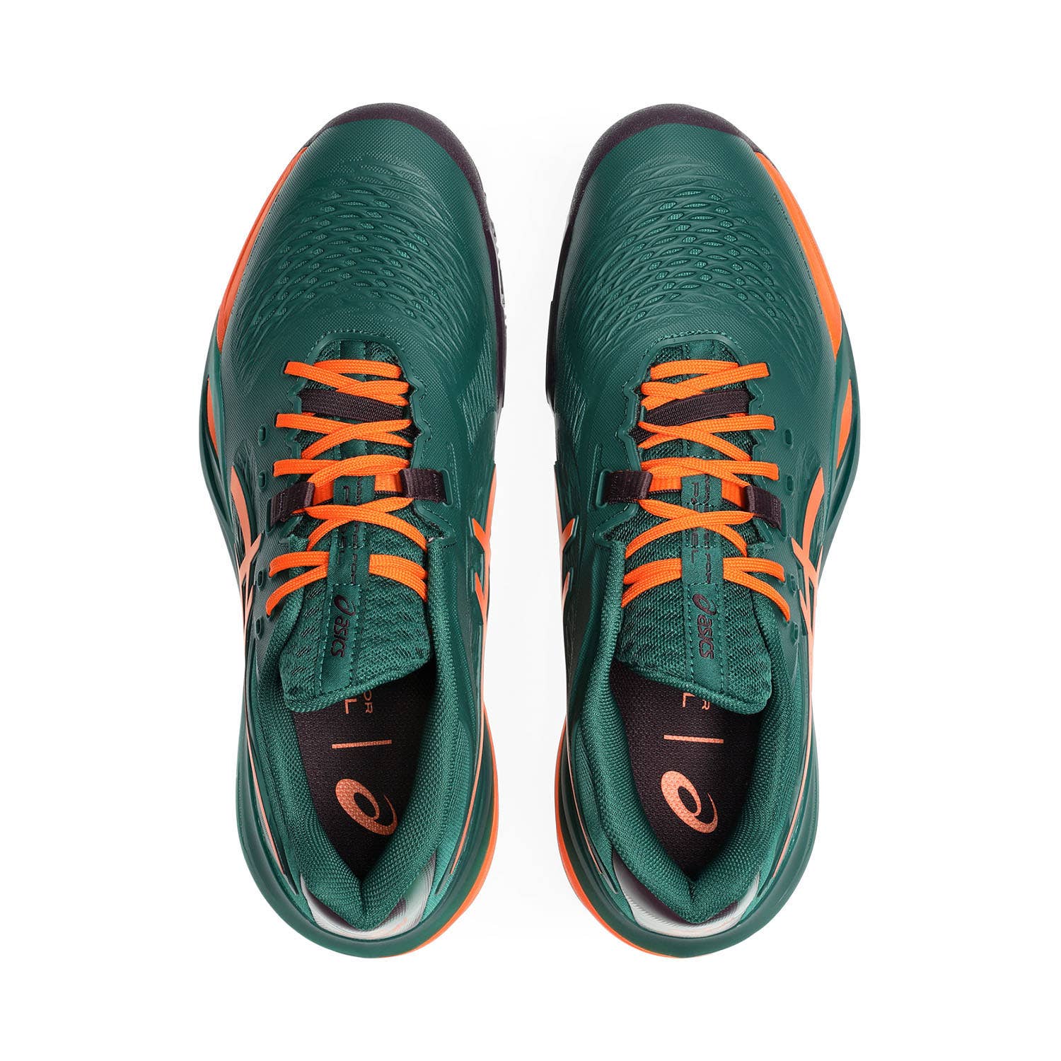 ASICS GEL-RESOLUTION X PADEL VERDE/NARANJA 1041A492