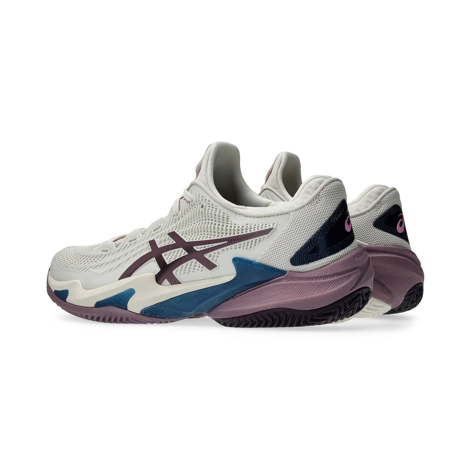 ASICS COURT FF 3 CLAY BEIGE/MALVA/AZUL MUJER 1042A221