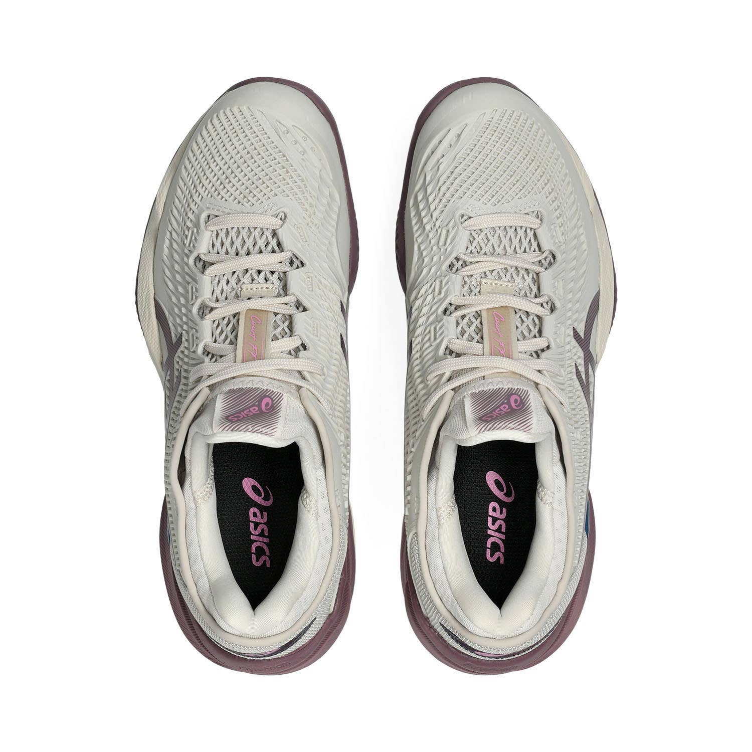 ASICS COURT FF 3 CLAY BEIGE/MALVA/AZUL MUJER 1042A221