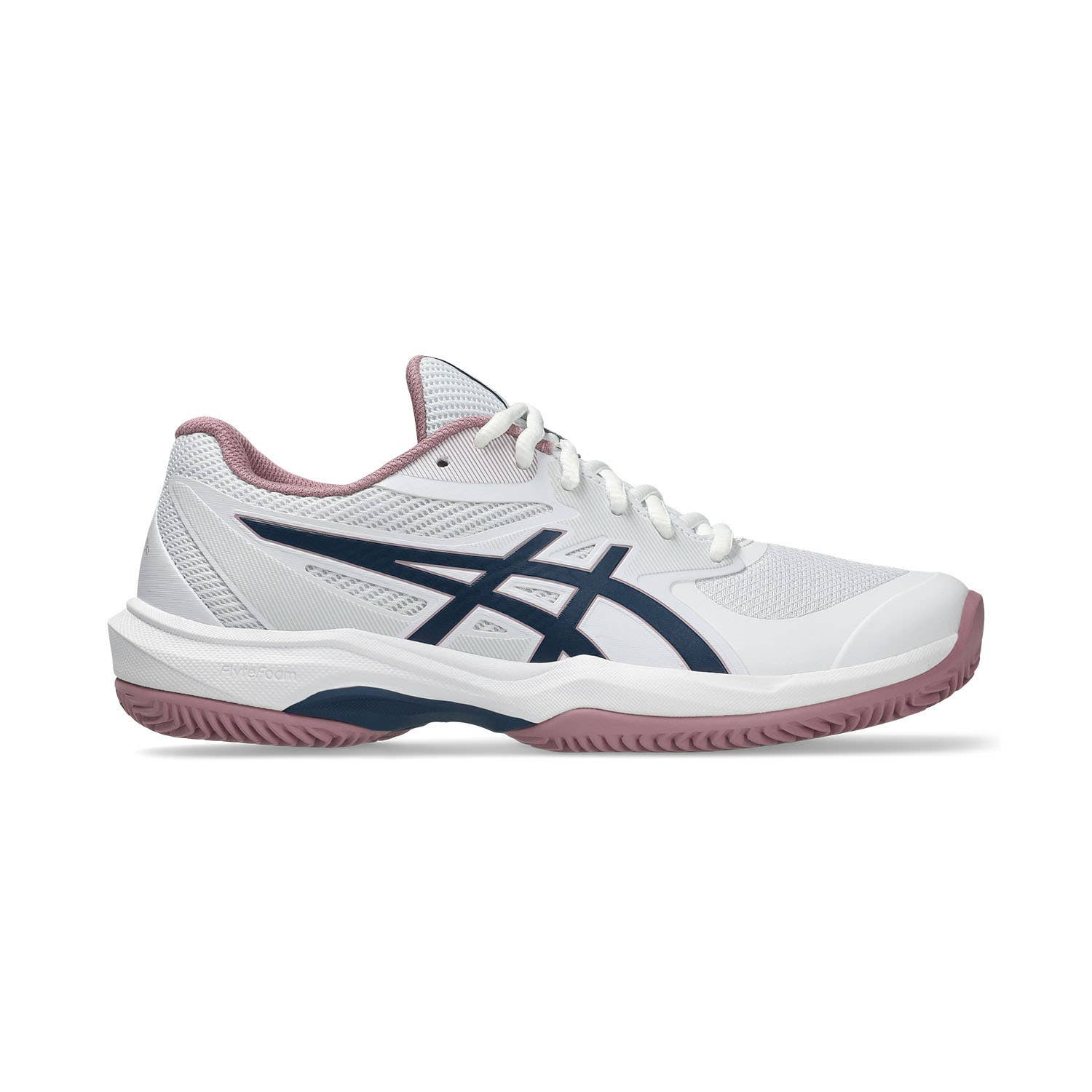 ASICS GAME FF CLAY-OMNI COURT BLANCO/AZUL/ROSA MUJER 1042A282