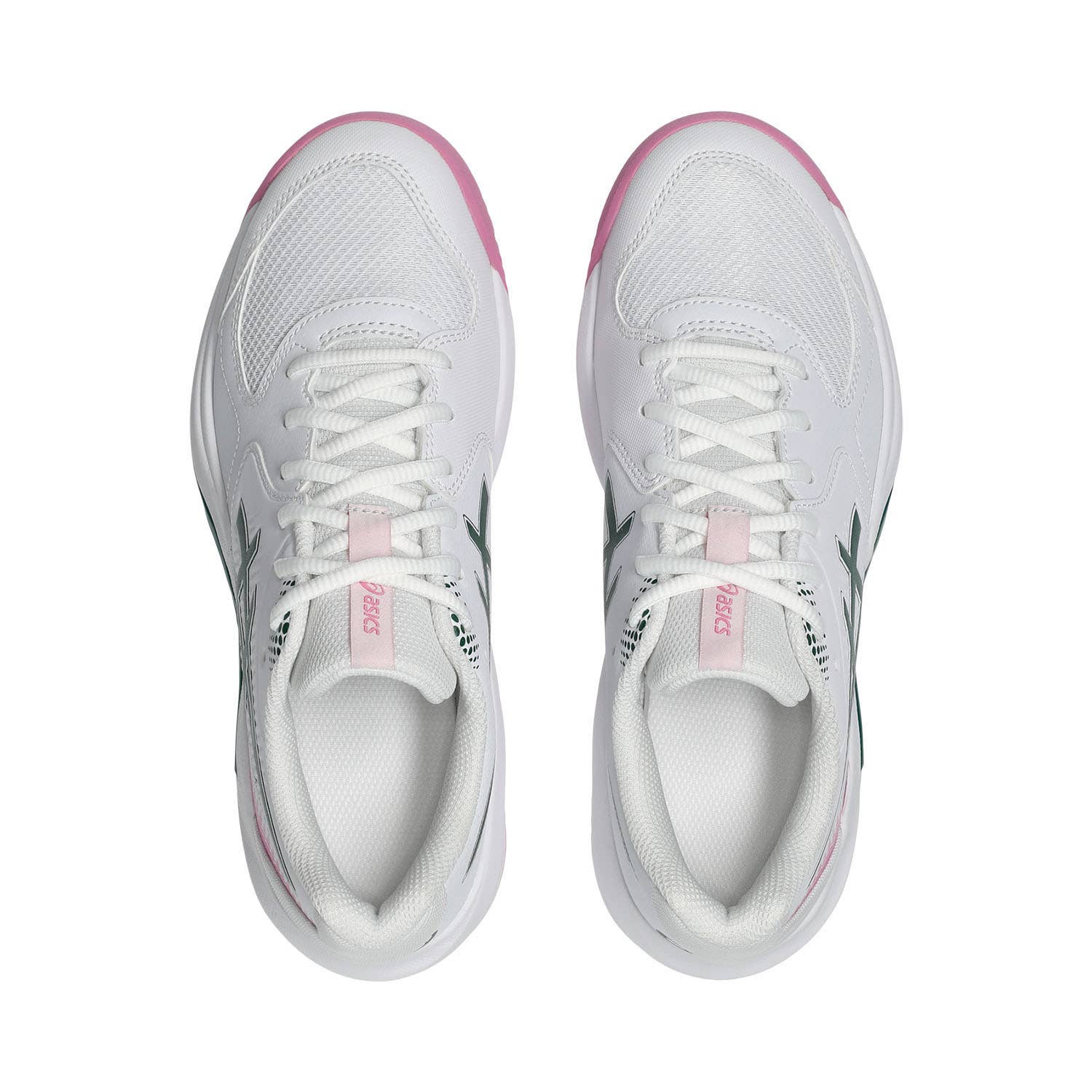ASICS GEL-DEDICATE 9 PADEL BLANCO/ROSA/VERDE 1042A318