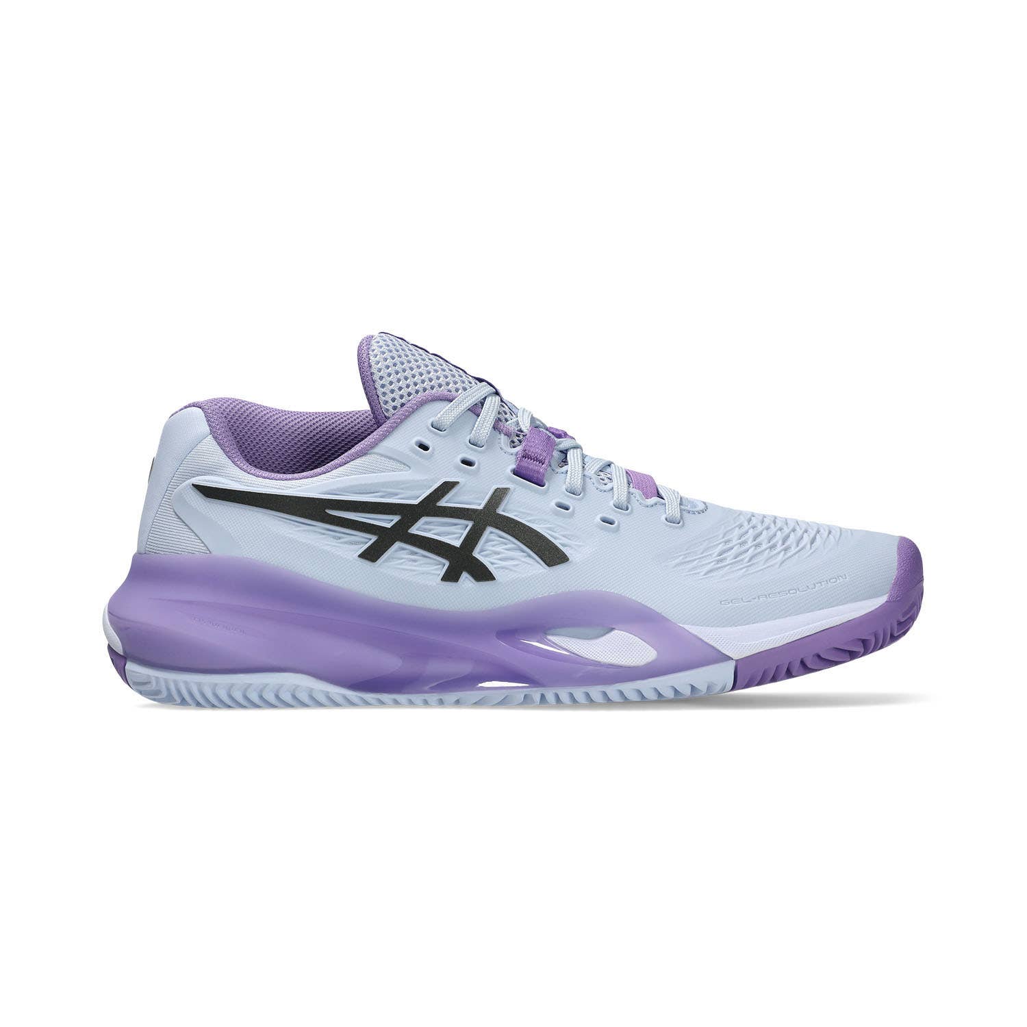 ASICS GEL-RESOLUTION X CLAY NIGHT ENERGY BLANCO/LILA MUJER 1042A308