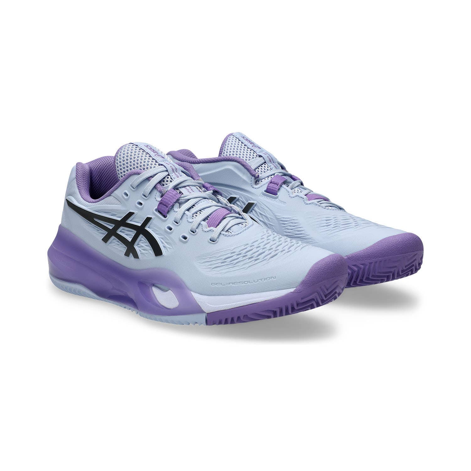 ASICS GEL-RESOLUTION X CLAY NIGHT ENERGY BLANCO/LILA MUJER 1042A308