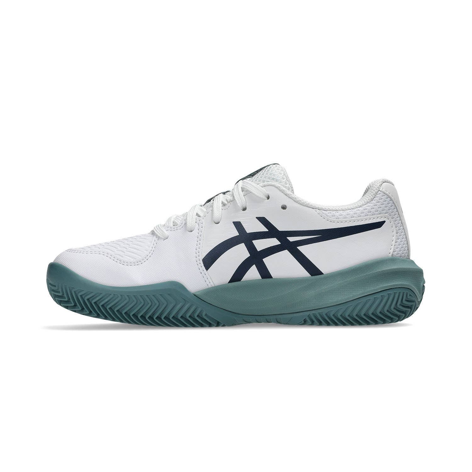 ASICS GEL-RESOLUTION X GS CLAY BLANCO/AZUL JUNIOR 1044A080