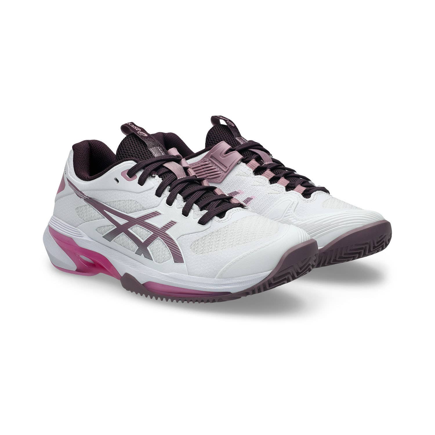 ASICS SOLUTION SPEED FF 4 CLAY BLANCO/MALVA MUJER 1042A305